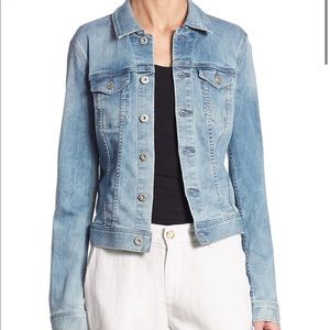 AG Robyn Denim Light Wash Jacket - Size Small
